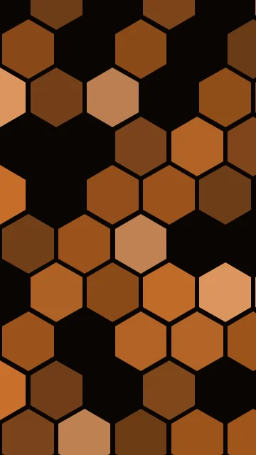 Saddle Bark hexagon phone wallpaper — free HD saddle bark mobile wallpaper 1080x1920