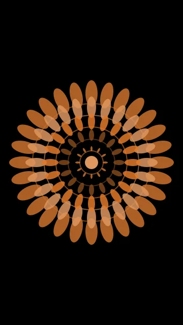 Saddle Bark mandala phone wallpaper — free HD saddle bark mobile wallpaper 1080x1920