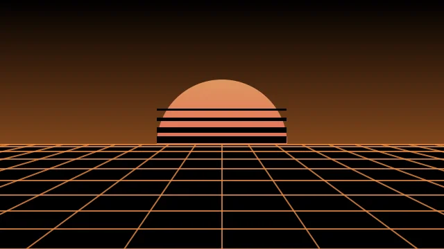 Saddle Bark vaporwave background — free HD saddle bark color wallpaper 1920x1080