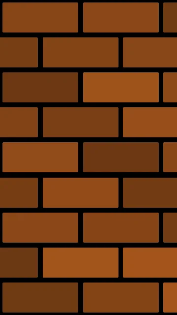 Saddle Brown brick phone wallpaper — free HD saddle brown mobile wallpaper 1080x1920