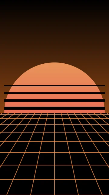 Saddle Brown vaporwave phone wallpaper — free HD saddle brown mobile wallpaper 1080x1920