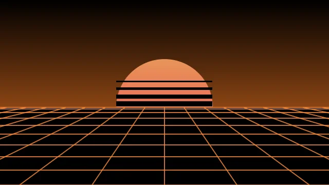 Saddle Brown vaporwave desktop wallpaper — free 4K saddle brown wallpaper 3840x2160