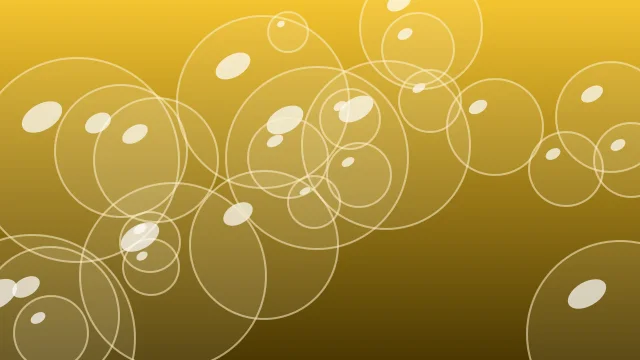Saffron bubbles background — free HD saffron color wallpaper 1920x1080