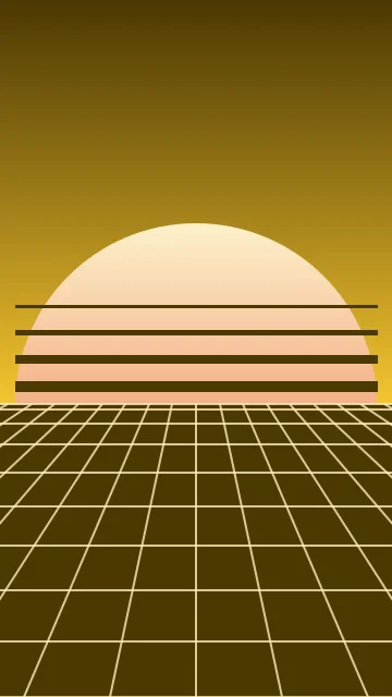 Saffron vaporwave phone wallpaper — free HD saffron mobile wallpaper 1080x1920