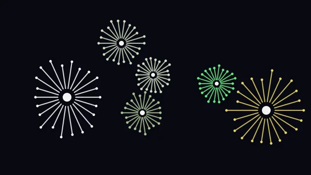 Sage Green fireworks background — free HD sage green color wallpaper 1920x1080