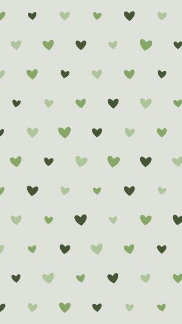 Sage Green hearts phone wallpaper — free HD sage green mobile wallpaper 1080x1920