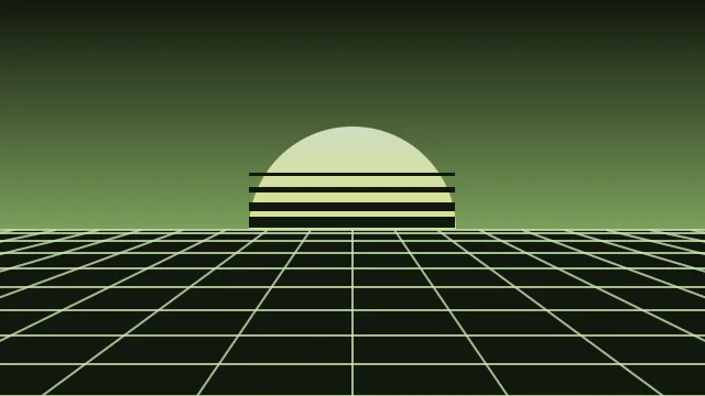 Sage Green vaporwave background — free HD sage green color wallpaper 1920x1080