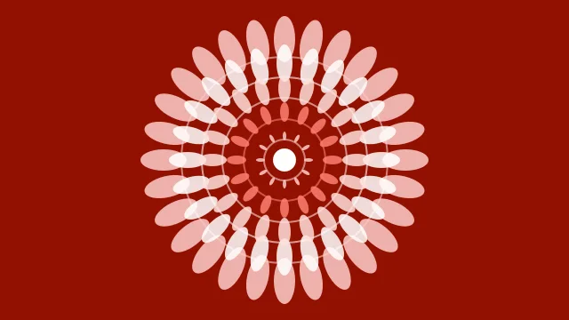 Salmon mandala desktop wallpaper — free 4K salmon wallpaper 3840x2160