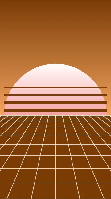 Sandy Brown vaporwave phone wallpaper — free HD sandy brown mobile wallpaper 1080x1920