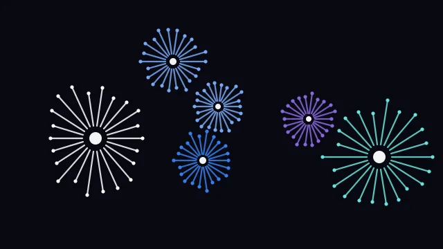 Sapphire fireworks background — free HD sapphire color wallpaper 1920x1080