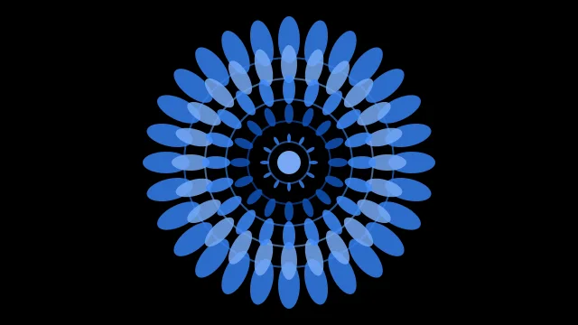Sapphire mandala background — free HD sapphire color wallpaper 1920x1080