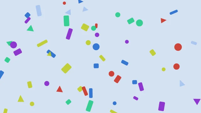 Sapphire Sky confetti desktop wallpaper — free 4K sapphire sky wallpaper 3840x2160