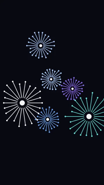 Sapphire Sky fireworks phone wallpaper — free HD sapphire sky mobile wallpaper 1080x1920