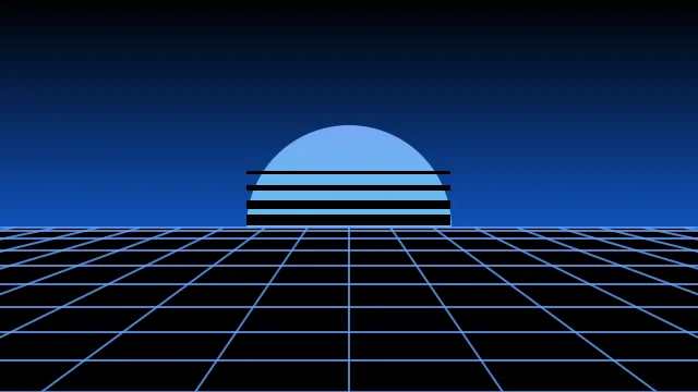 Sapphire vaporwave background — free HD sapphire color wallpaper 1920x1080