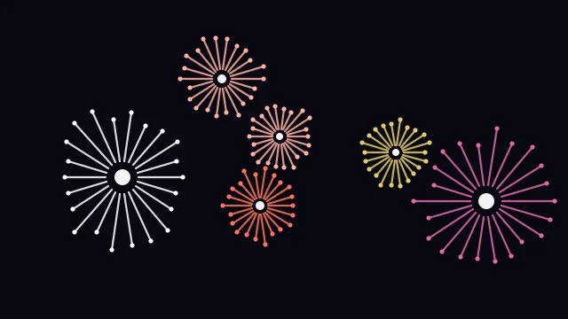 Scarlet Fire fireworks background — free HD scarlet fire color wallpaper 1920x1080