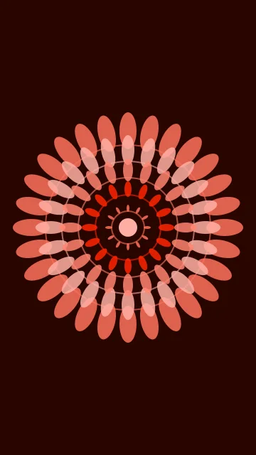 Scarlet Fire mandala phone wallpaper — free HD scarlet fire mobile wallpaper 1080x1920