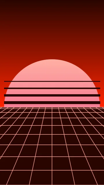 Scarlet Fire vaporwave phone wallpaper — free HD scarlet fire mobile wallpaper 1080x1920