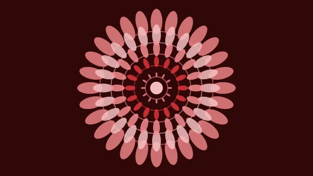 Scarlet Rush mandala background — free HD scarlet rush color wallpaper 1920x1080