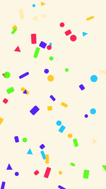 School Bus Yellow confetti phone wallpaper — free HD school bus yellow mobile wallpaper 1080x1920
