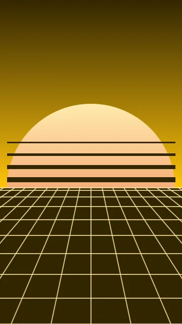 School Bus Yellow vaporwave phone wallpaper — free HD school bus yellow mobile wallpaper 1080x1920