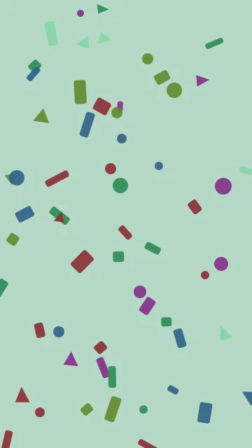 Sea Green confetti phone wallpaper — free HD sea green mobile wallpaper 1080x1920