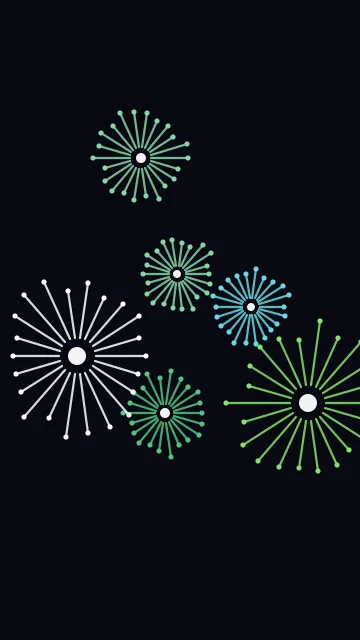 Sea Green fireworks phone wallpaper — free HD sea green mobile wallpaper 1080x1920
