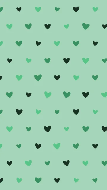 Sea Green hearts phone wallpaper — free HD sea green mobile wallpaper 1080x1920