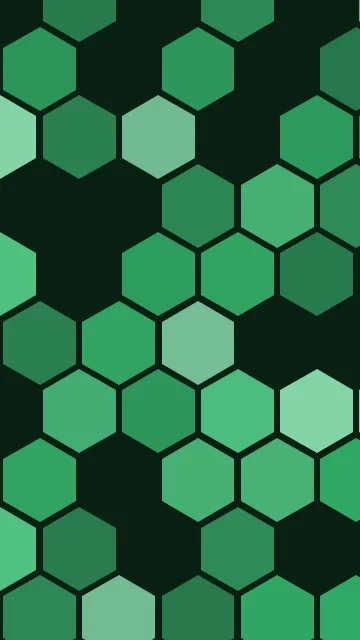 Sea Green hexagon phone wallpaper — free HD sea green mobile wallpaper 1080x1920