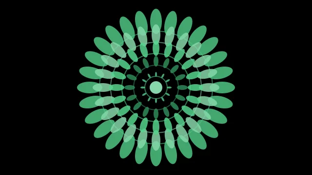 Sea Green mandala background — free HD sea green color wallpaper 1920x1080