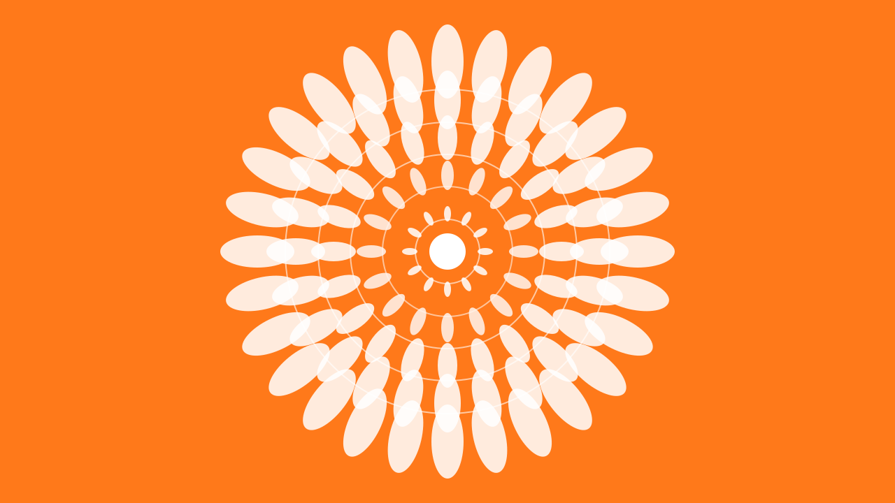 Sea Shell mandala background — free HD sea shell color wallpaper 1920x1080