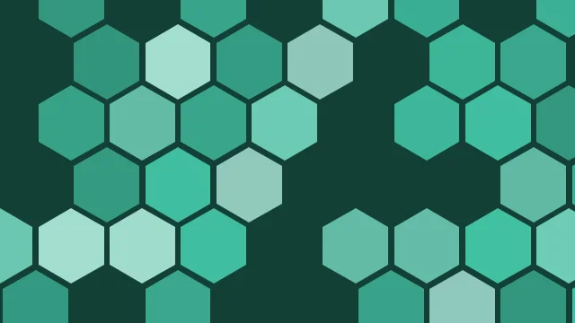 Seagrass hexagon background — free HD seagrass color wallpaper 1920x1080