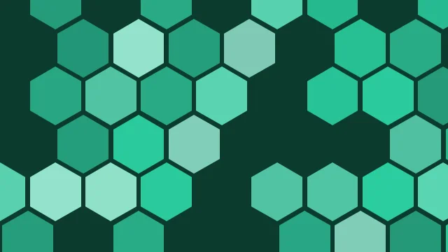 Seaweed hexagon desktop wallpaper — free 4K seaweed wallpaper 3840x2160