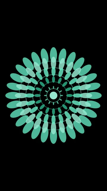 Seaweed mandala phone wallpaper — free HD seaweed mobile wallpaper 1080x1920