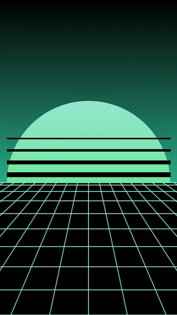 Seaweed vaporwave phone wallpaper — free HD seaweed mobile wallpaper 1080x1920
