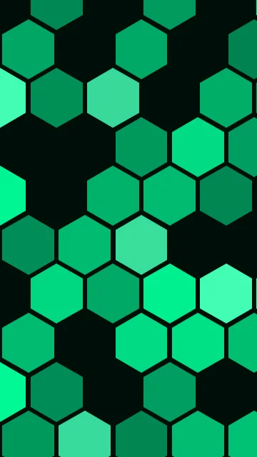 Shamrock hexagon phone wallpaper — free HD shamrock mobile wallpaper 1080x1920