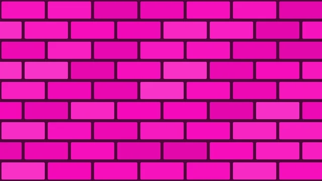 Shocking Pink brick background — free HD shocking pink color wallpaper 1920x1080