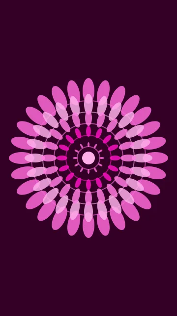 Shocking Pink mandala phone wallpaper — free HD shocking pink mobile wallpaper 1080x1920