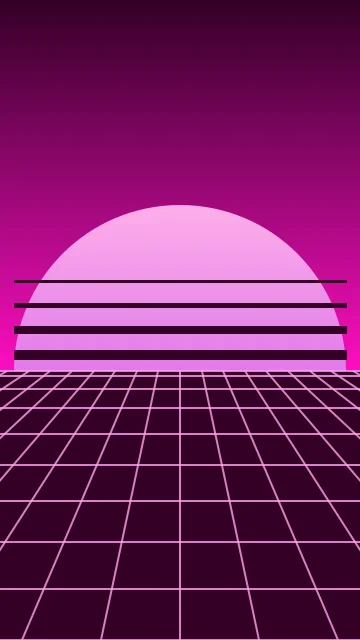 Shocking Pink vaporwave phone wallpaper — free HD shocking pink mobile wallpaper 1080x1920