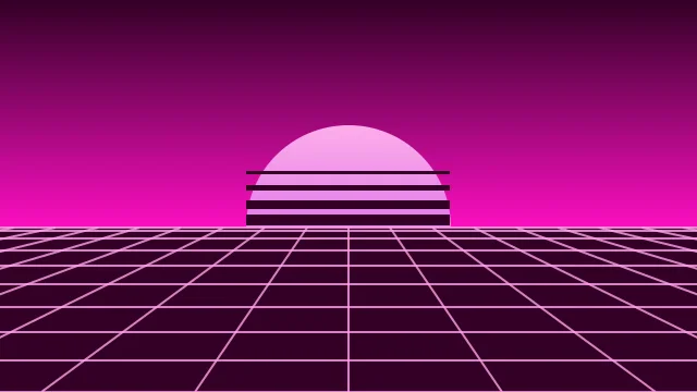 Shocking Pink vaporwave background — free HD shocking pink color wallpaper 1920x1080