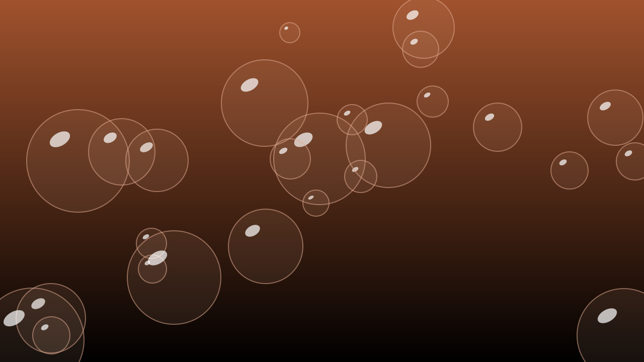 Sienna bubbles background — free HD sienna color wallpaper 1920x1080