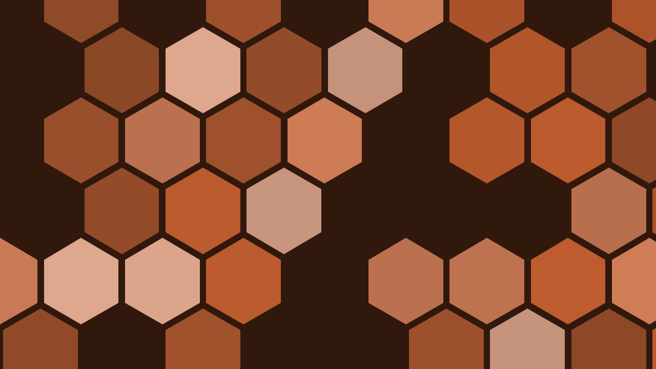 Sienna hexagon background — free HD sienna color wallpaper 1920x1080