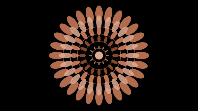 Sienna mandala desktop wallpaper — free 4K sienna wallpaper 3840x2160