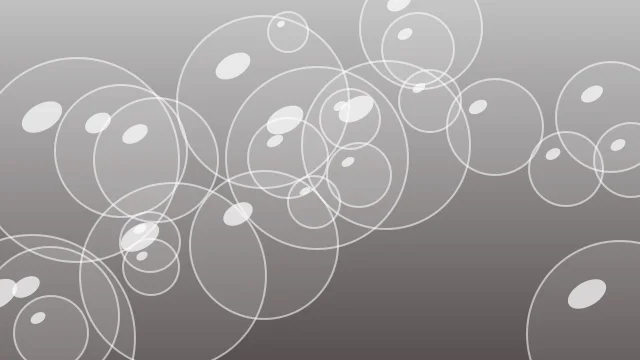 Silver bubbles background — free HD silver color wallpaper 1920x1080