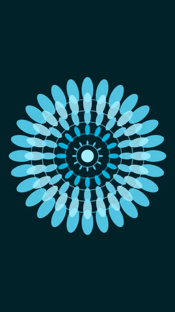 Sky Aqua mandala phone wallpaper — free HD sky aqua mobile wallpaper 1080x1920