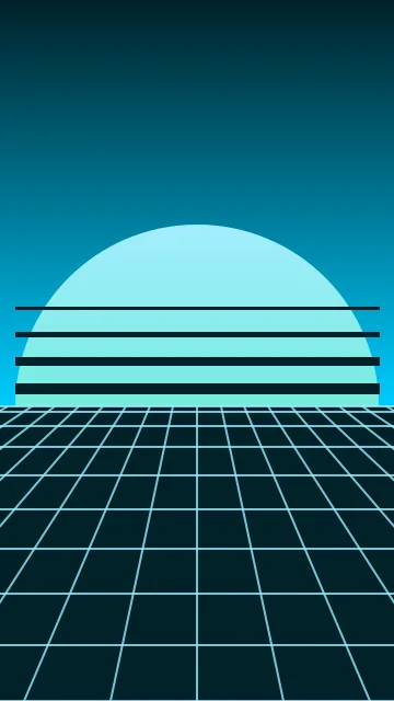 Sky Aqua vaporwave phone wallpaper — free HD sky aqua mobile wallpaper 1080x1920
