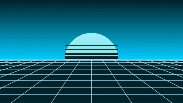 Sky Aqua vaporwave background — free HD sky aqua color wallpaper 1920x1080