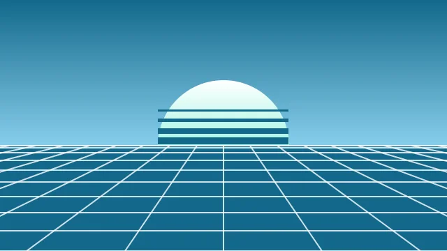 Sky Blue vaporwave desktop wallpaper — free 4K sky blue wallpaper 3840x2160