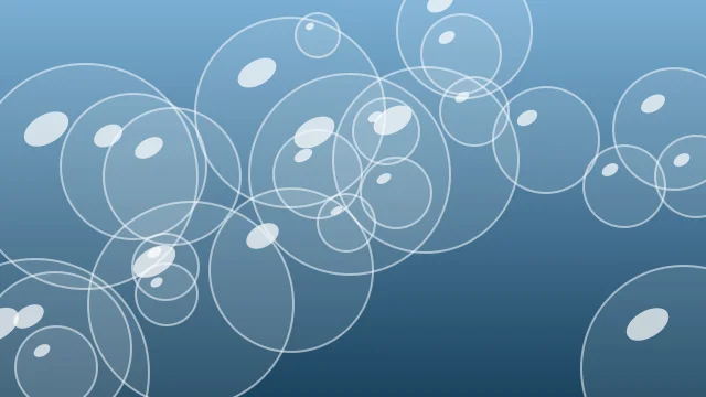 Sky Reflection bubbles background — free HD sky reflection color wallpaper 1920x1080