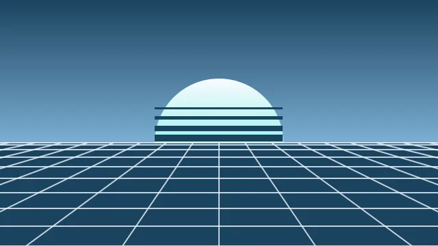 Sky Reflection vaporwave background — free HD sky reflection color wallpaper 1920x1080