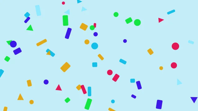 Sky Surge confetti background — free HD sky surge color wallpaper 1920x1080